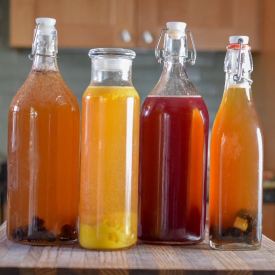 Fruit Flavored Kombucha - Recipe photo by MindfulMomma