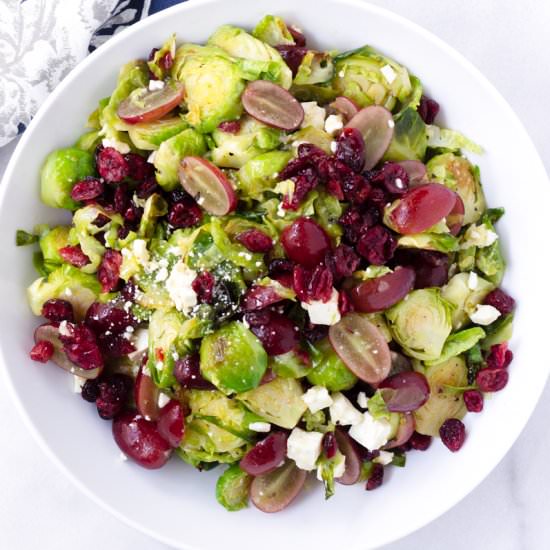 Roasted Brussels Sprouts Salad - Recipe photo by cookingformysoul