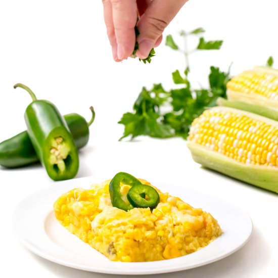 Slow-cooker cornbread pudding - Recipe photo by thanksgiving