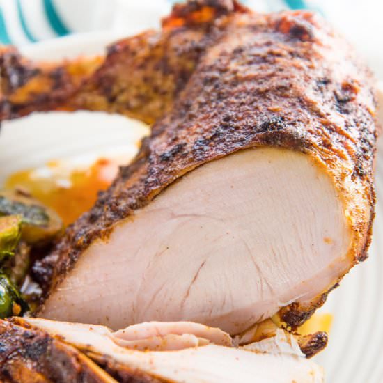 Oven Roasted Turkey Breast - Recipe photo by The Flavor Bender