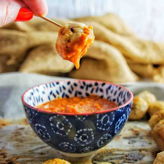 Baked Chicken Meatballs - Recipe photo by SweetCaramelSunday