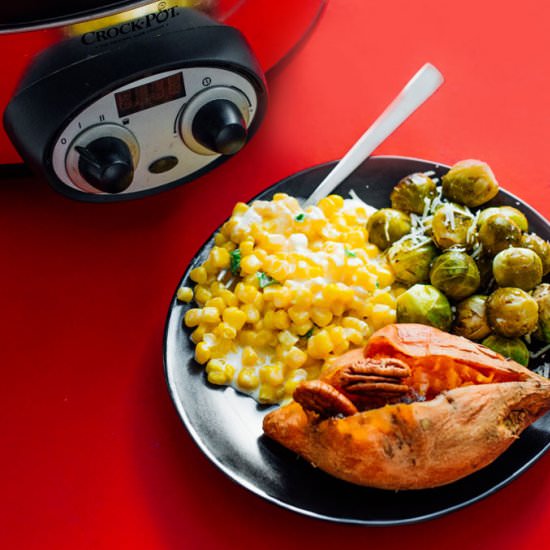 3 Slow Cooker Thanksgiving Sides - Recipe photo by liveeatlearn