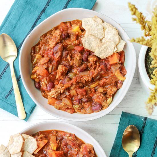Sweet Potato & Turkey Chili - Recipe photo by simplytaralynn
