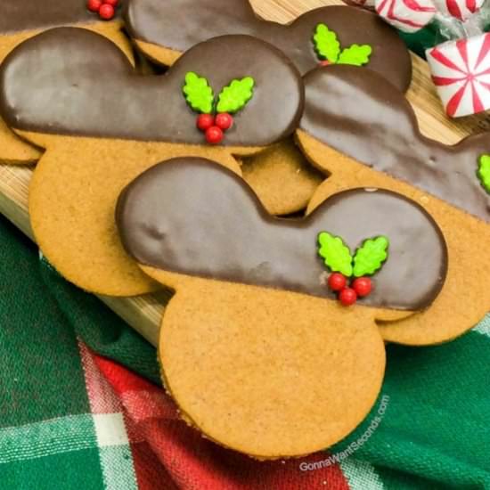 GINGERBREAD MICKEY COOKIES - Recipe photo by Gonna Want Seconds