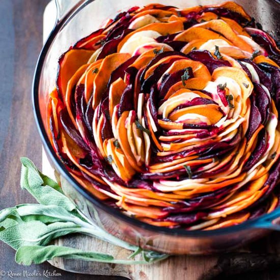 Oven Roasted Root Veggies - Recipe photo by RNsKitchen