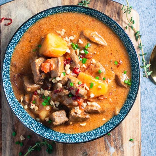 Pressure Cooker Beef Rendang Curry - Recipe photo by MySugarFreeKitchen