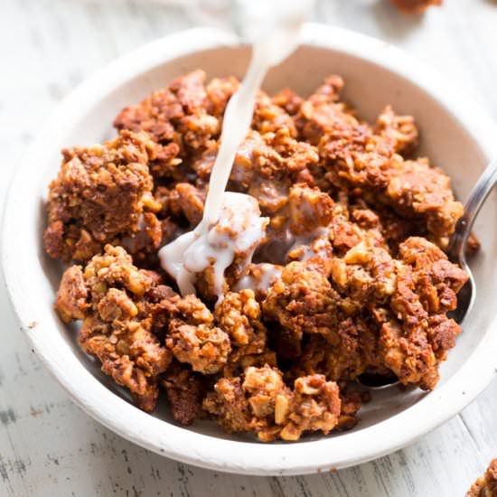 Pumpkin Spice Granola - Recipe photo by paleorunningmomma