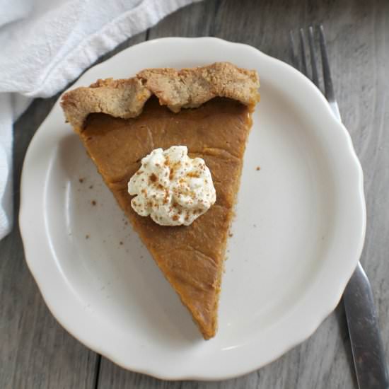 Keto & Dairy Free Pumpkin Pie - Recipe photo by Cassidys Craveable Creations