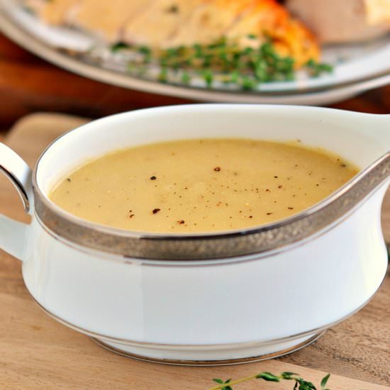 The BEST Turkey Gravy - Recipe photo by MomOnTimeout