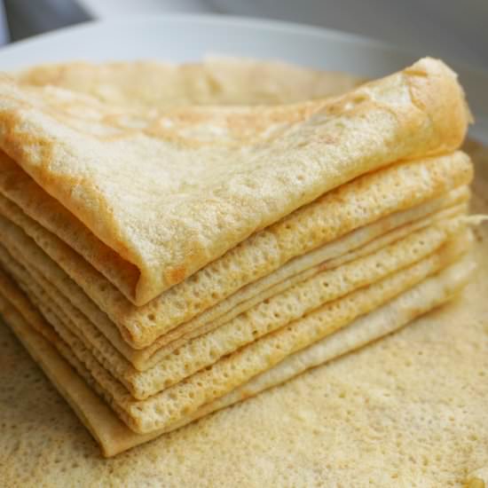 Gluten & Dairy Free Crepes - Recipe photo by Healthy Taste Of Life