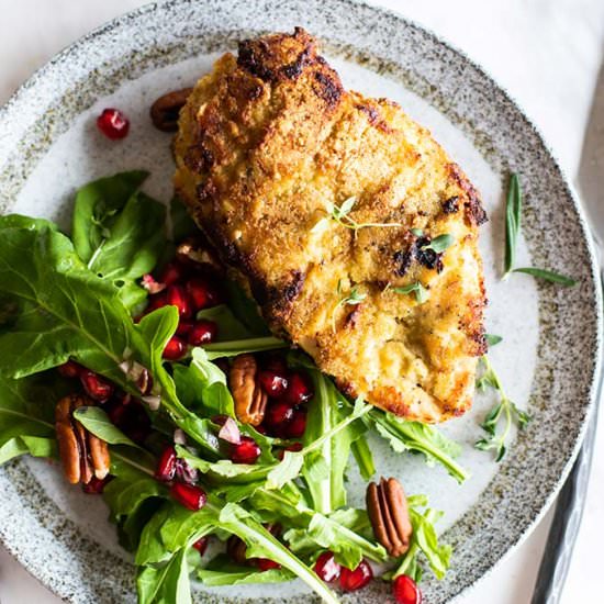 Almond and Herb Crusted Chicken - Recipe photo by SunkissedKitch