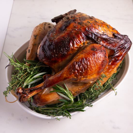 Brined Turkey - Recipe photo by Girlwiththeironcast