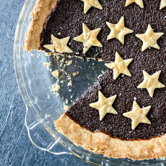 Molasses Tart - Recipe photo by The Desserted Girl