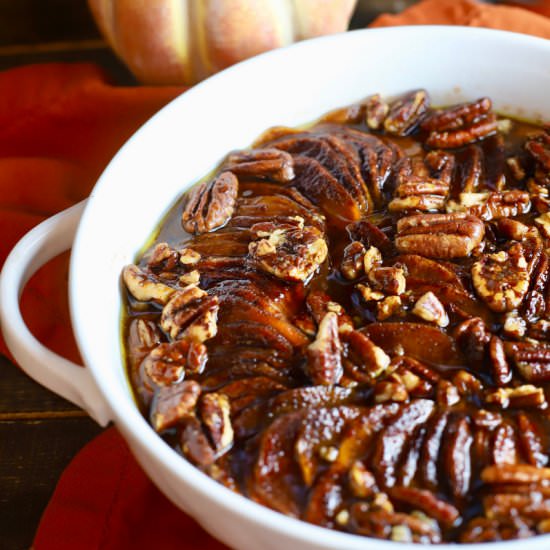 Southern Candied Sweet Potatoes - Recipe photo by Grits and Pinecones