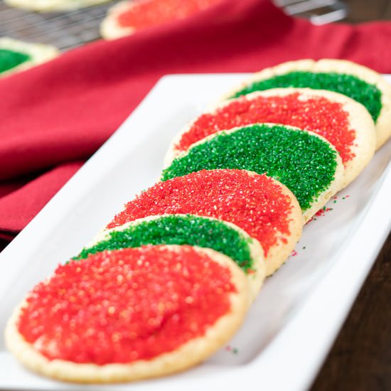 Sanded Sugar Cookies - Recipe photo by MamaNeedsCake