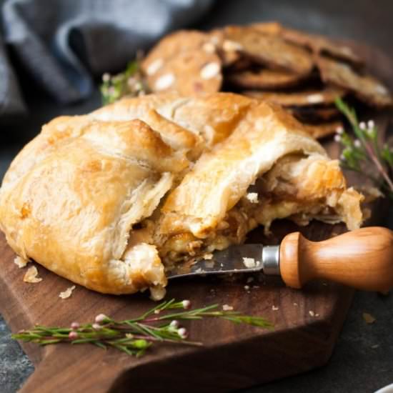 Baked Puff Pastry Wrapped Brie - Recipe photo by loveMaegan
