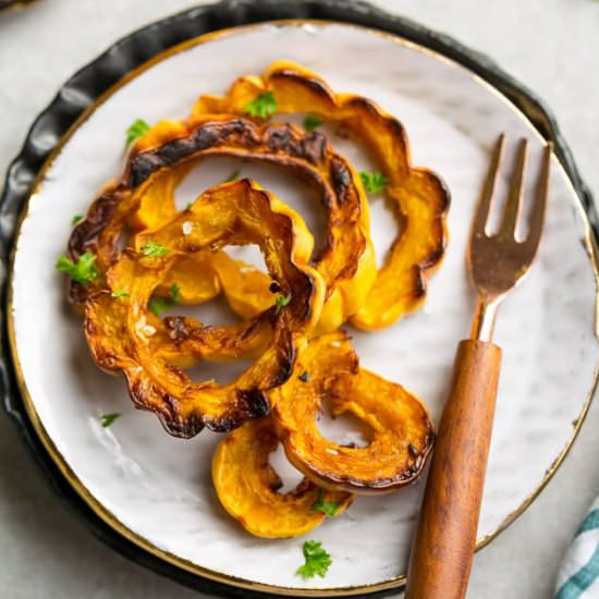 Roasted Delicata Squash - Recipe photo by LifemadeSweeter