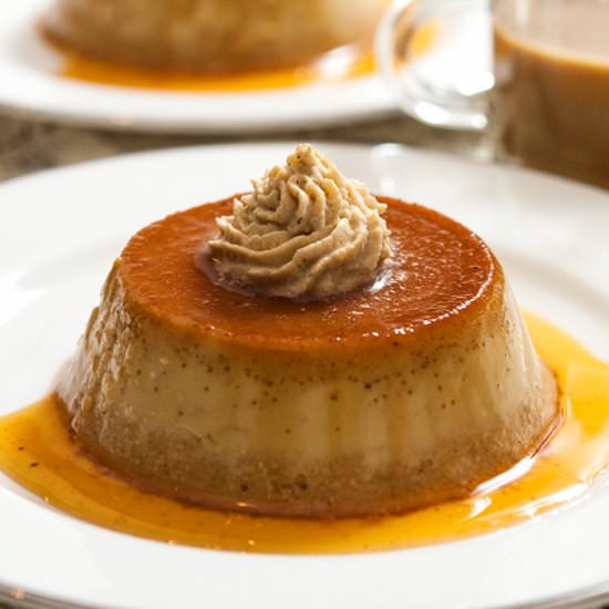Pumpkin Flan with Chai Cream - Recipe photo by shekeepsalovelyhome