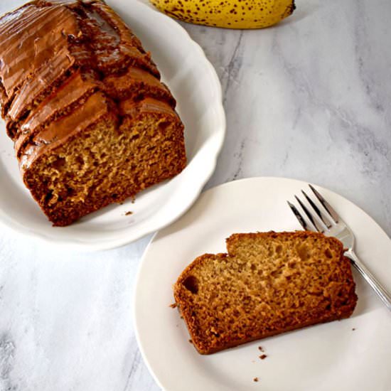 Caramelized Banana Bread - Recipe photo by Flavor Walk
