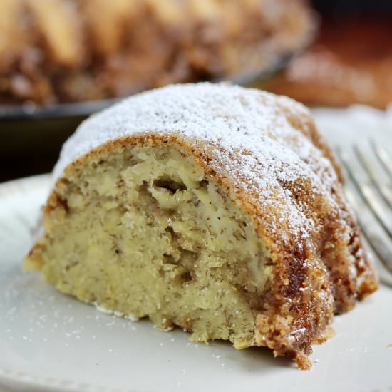 Dairy-Free Bundt Cake Banana Bread - Recipe photo by kitchengonerogue