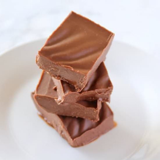 Rich Chocolate Keto Fudge - Recipe photo by Healy Eats Real