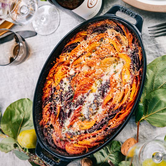 Root Vegetable Gratin - Recipe photo by lepetitchefsb