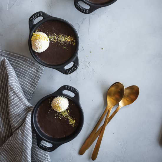 Mexican Chocolate Pots de Creme - Recipe photo by lepetitchefsb