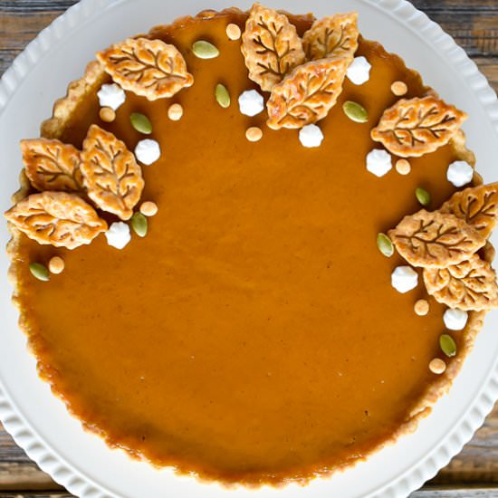 My Favorite Pumpkin Pie - Recipe photo by casablancacooks