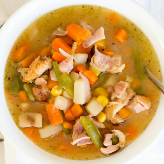 Quick Chicken Vegetable Soup - Recipe photo by kendrastreats