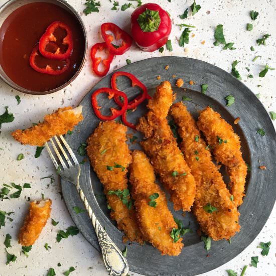 Quick Fried Chicken Breast - Recipe photo by yummology