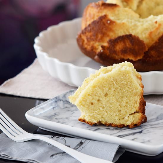 Buttermilk Vanilla Cake - Recipe photo by craftcooklove