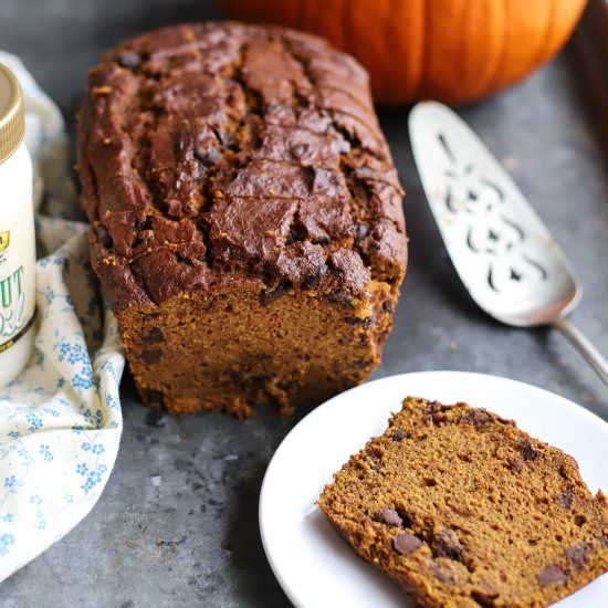 Pumpkin Chocolate Chip Bread - Recipe photo by goldenbarrel