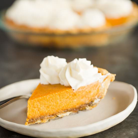 Homemade Sweet Potato Pie - Recipe photo by browneyedbaker