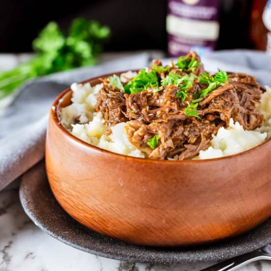 Honey Balsamic Beef (Instant Pot) - Recipe photo by SugarSpicesLife
