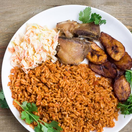 Nigerian Jollof Rice - Recipe photo by Precious Core