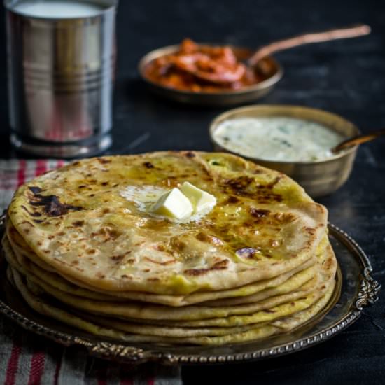 Aloo Paratha - Recipe photo by SimmertoSlimmer