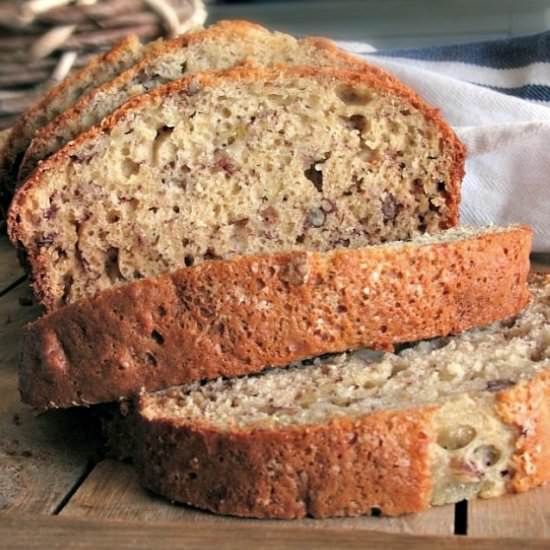 Easy Banana Nut Bread - Recipe photo by agoudalife