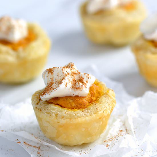 Easy Pumpkin Pie Bites - Recipe photo by FoodieandWine.com