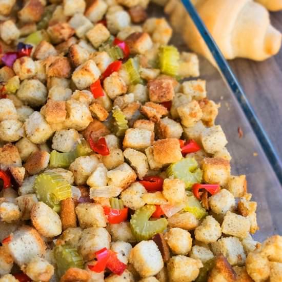 Thanksgiving Turkey Stuffing - Recipe photo by 1PotRecipes