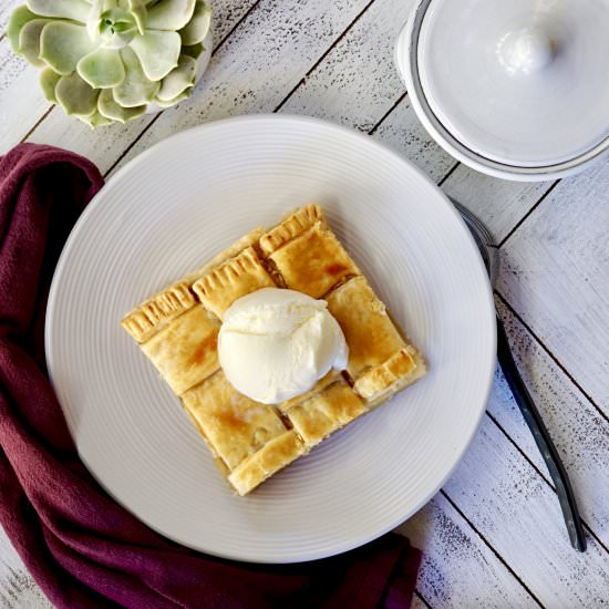 Apple Slab Pie - Recipe photo by simmerandsauce