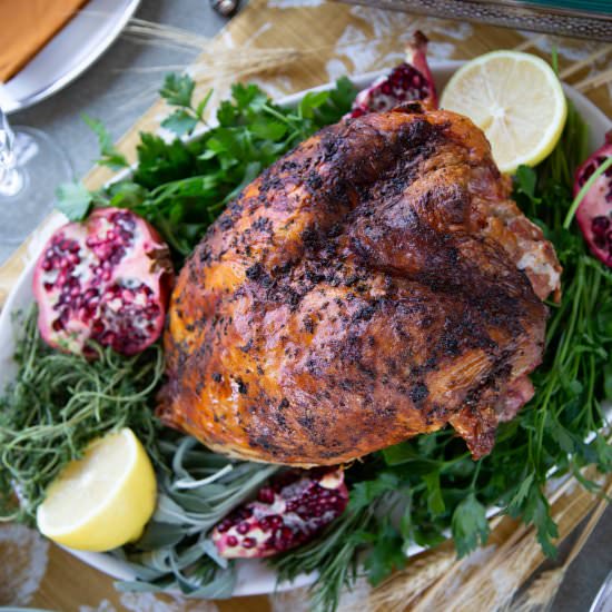 Lemon Herb Roasted Turkey Breast - Recipe photo by giftofhospitality