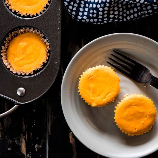 Easy Low Carb Pumpkin Cheesecake - Recipe photo by Appetite For Energy