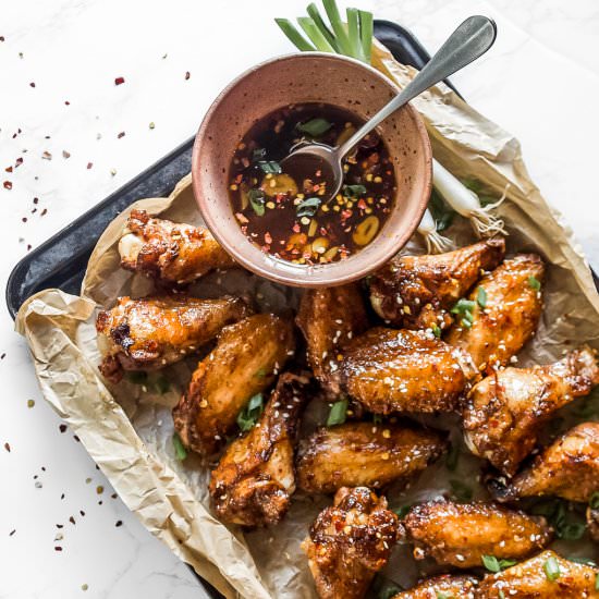 Chinese Five Spice Wings - Recipe photo by KitchenCartographer