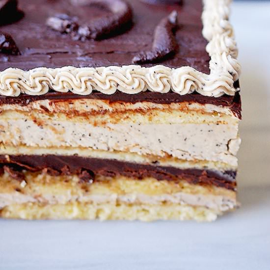 9 layer opera cake - Recipe photo by evabakes