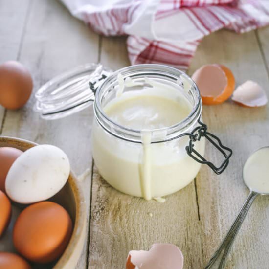 5 Minute Homemade Mayonnaise - Recipe photo by theprairiehomestead