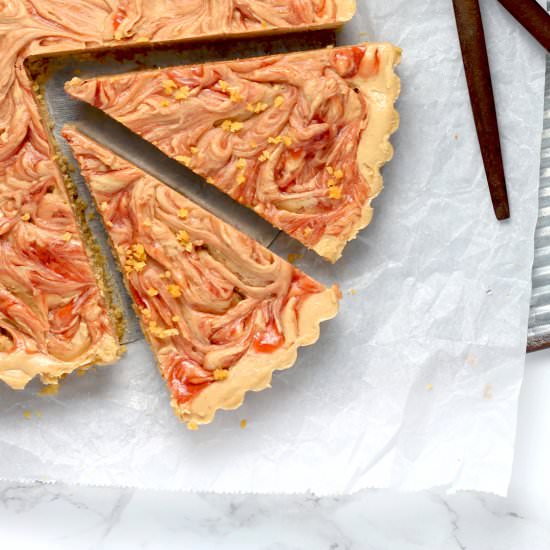 Peanut Butter & Jelly Tart - Recipe photo by sheri silver
