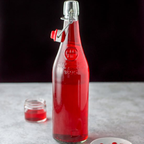 Cranberry Infused Vodka - Recipe photo by Dishesdelish