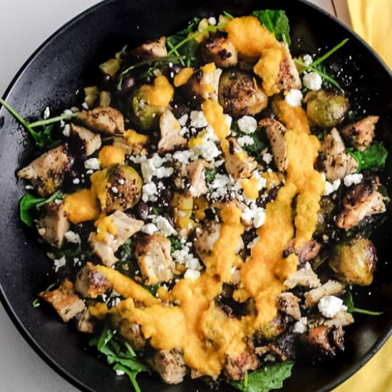 Carrot Ginger Miso Salad - Recipe photo by DineLikeShay