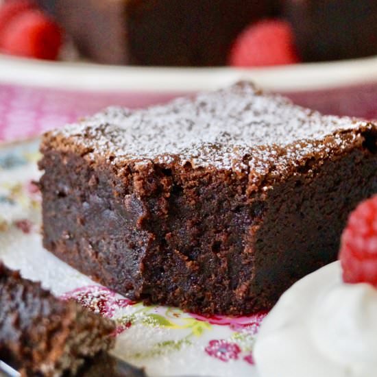 chocolate fudge brownies - Recipe photo by whatjessicabakednext