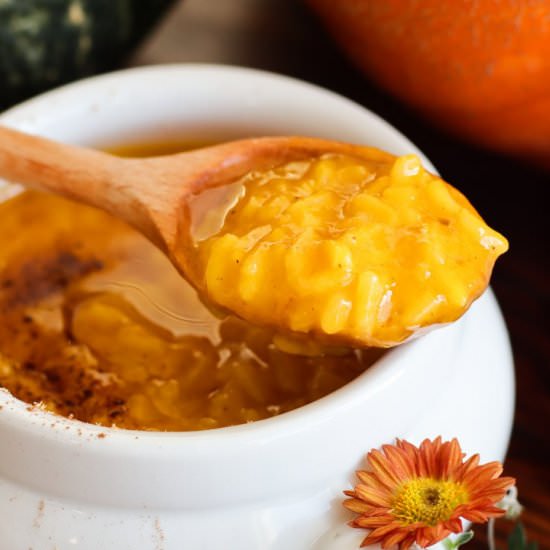 Creamy Pumpkin Pudding, Kasha - Recipe photo by Welcome2ourTable